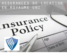 Assurances de location en  Royaume-Uni