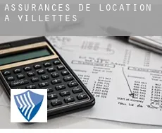 Assurances de location à Villettes