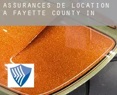 Assurances de location à Fayette
